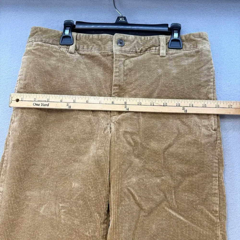 Polo Ralph Lauren Corduroy Pants Boys Y18 Tan Preppy Fall Winter EUC